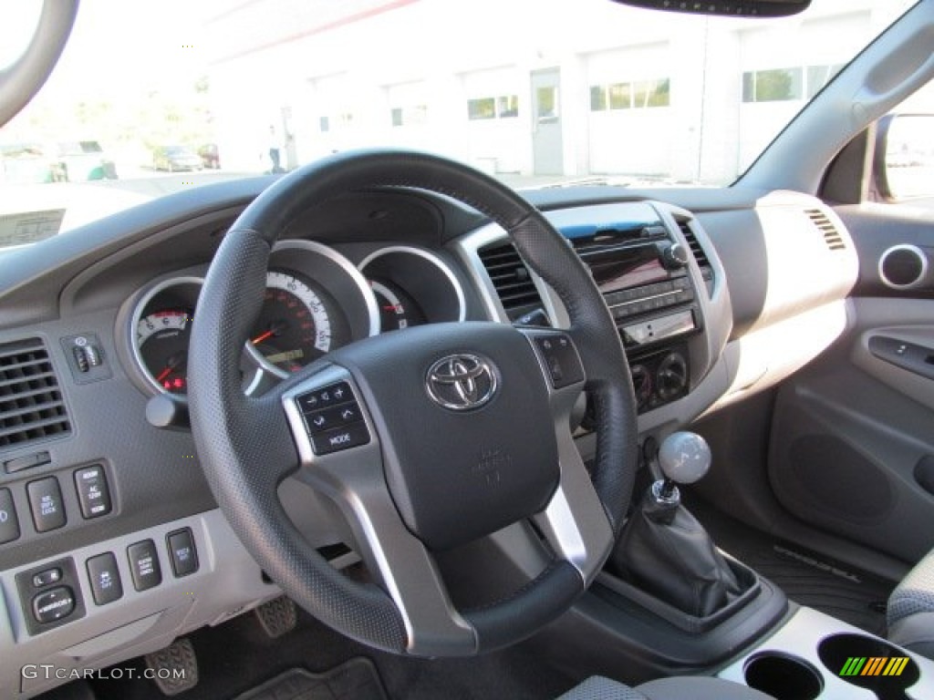 2012 Toyota Tacoma TX Pro Access Cab 4x4 Graphite Dashboard Photo