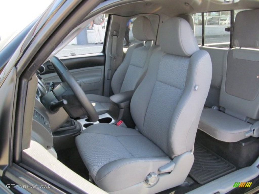 Graphite Interior 2012 Toyota Tacoma TX Pro Access Cab 4x4 Photo #67219739