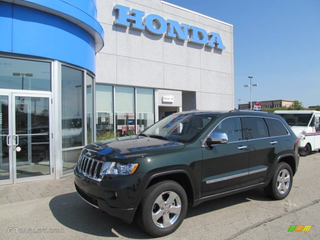 2011 Grand Cherokee Limited 4x4 - Natural Green Pearl / Black/Light Frost Beige photo #1