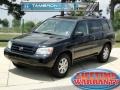 Black 2004 Toyota Highlander I4