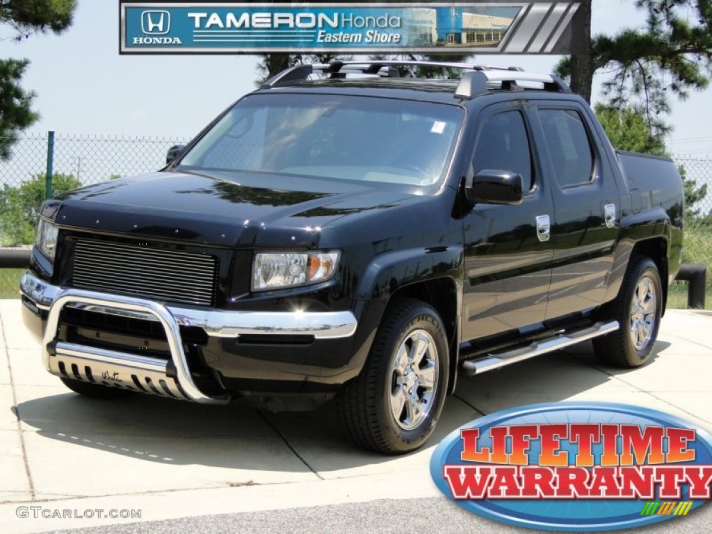 2008 Ridgeline RTL - Formal Black / Gray photo #1