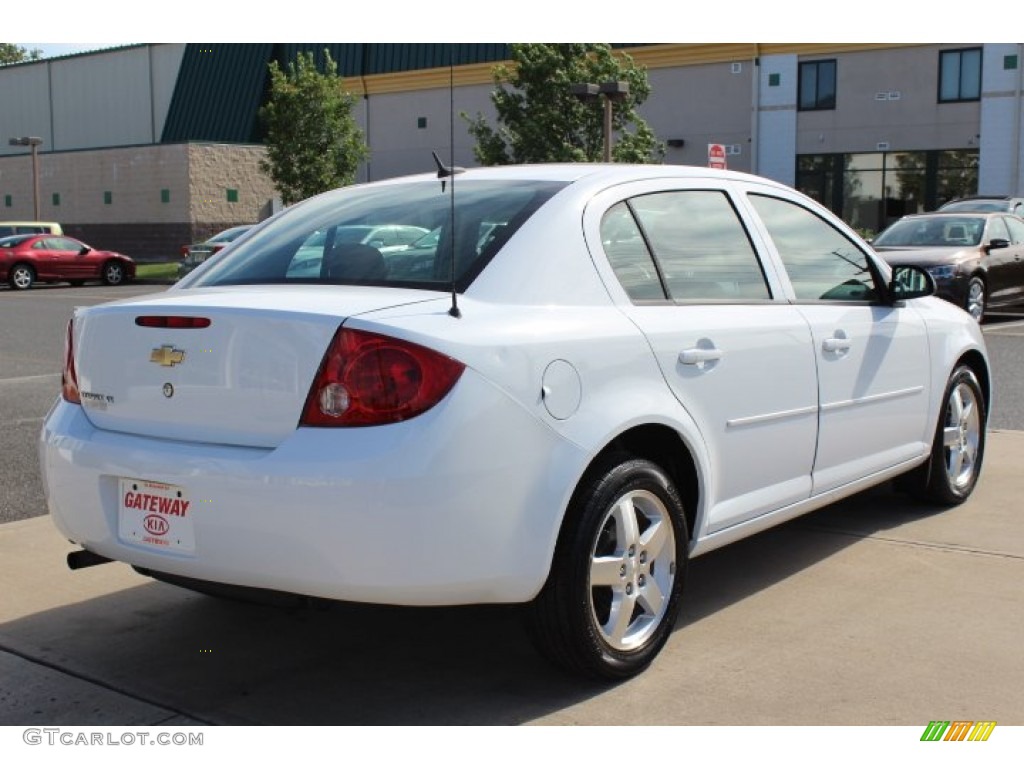 2010 Cobalt LT Sedan - Summit White / Gray photo #5