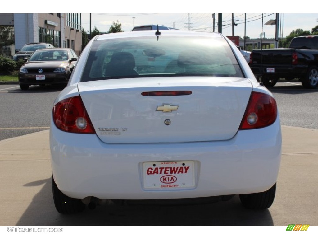 2010 Cobalt LT Sedan - Summit White / Gray photo #6