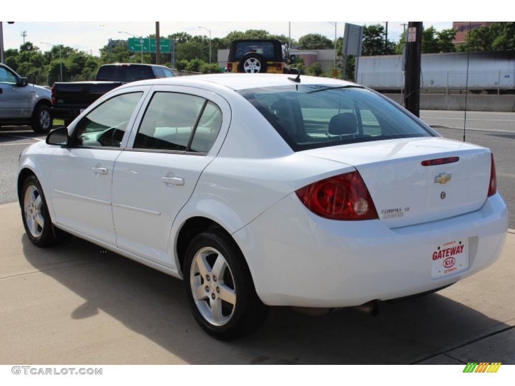 2010 Cobalt LT Sedan - Summit White / Gray photo #7