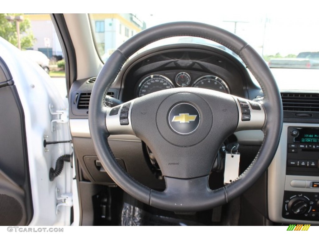 2010 Cobalt LT Sedan - Summit White / Gray photo #14