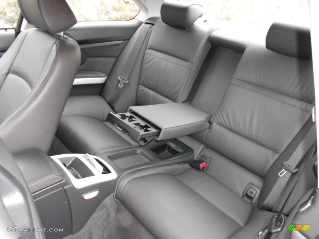 2008 BMW 3 Series 335i Coupe Rear Seat Photo #67222860