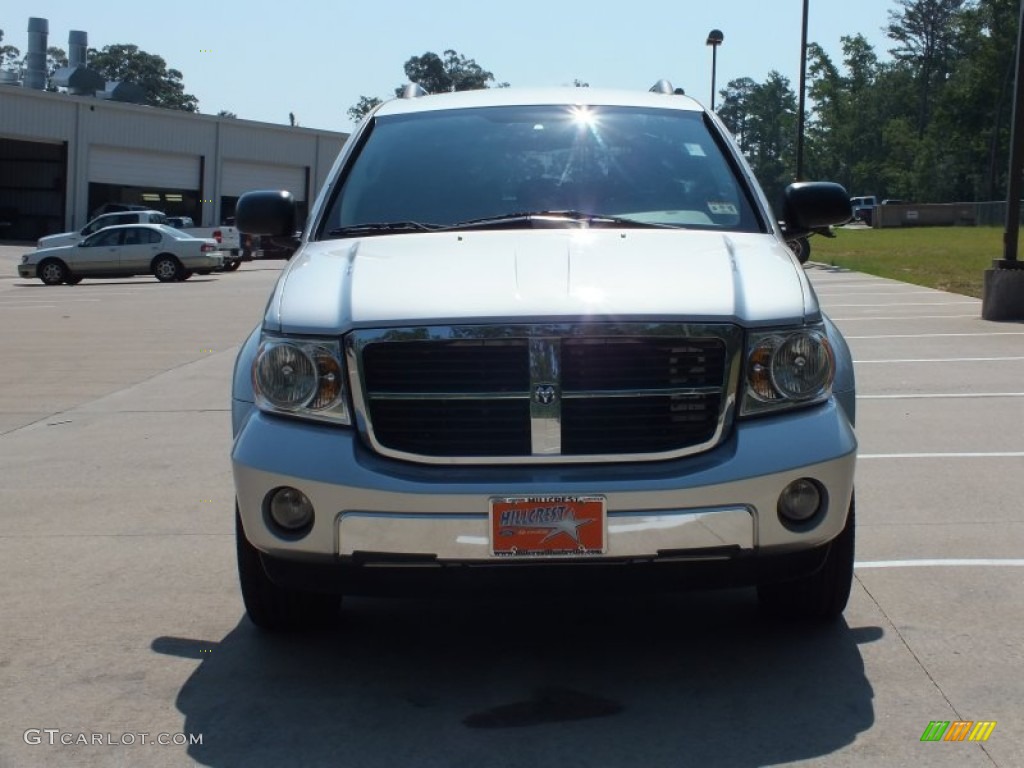 2007 Durango Limited - Bright Silver Metallic / Dark Slate Gray/Light Slate Gray photo #10