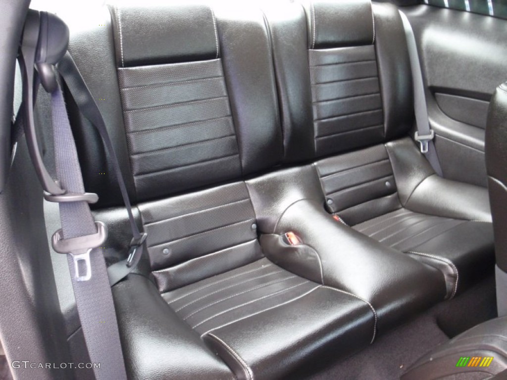 Charcoal Black Interior 2010 Ford Mustang GT Premium Coupe Photo #67223733