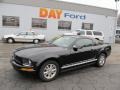2008 Black Ford Mustang V6 Deluxe Coupe  photo #1