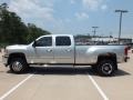 Sheer Silver Metallic - Silverado 3500HD LTZ Crew Cab 4x4 Dually Photo No. 8