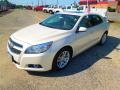 2013 White Diamond Tricoat Chevrolet Malibu ECO  photo #2