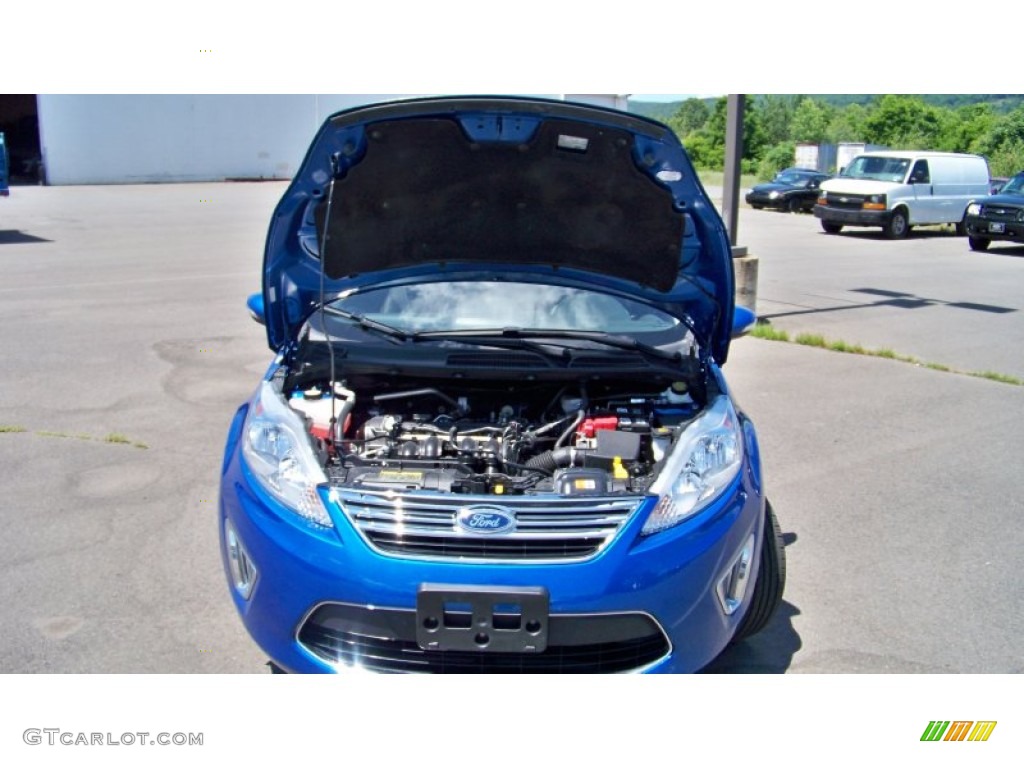2011 Ford Fiesta SEL Sedan 1.6 Liter DOHC 16-Valve Ti-VCT Duratec 4 Cylinder Engine Photo #67225606