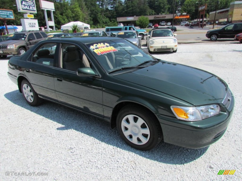 2000 Camry LE - Woodland Pearl / Gray photo #1