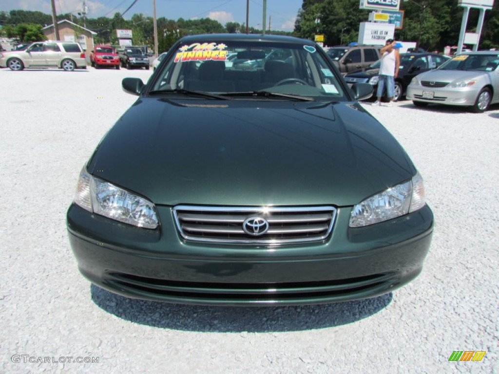 2000 Camry LE - Woodland Pearl / Gray photo #12