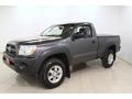 2011 Magnetic Gray Metallic Toyota Tacoma Regular Cab 4x4  photo #3