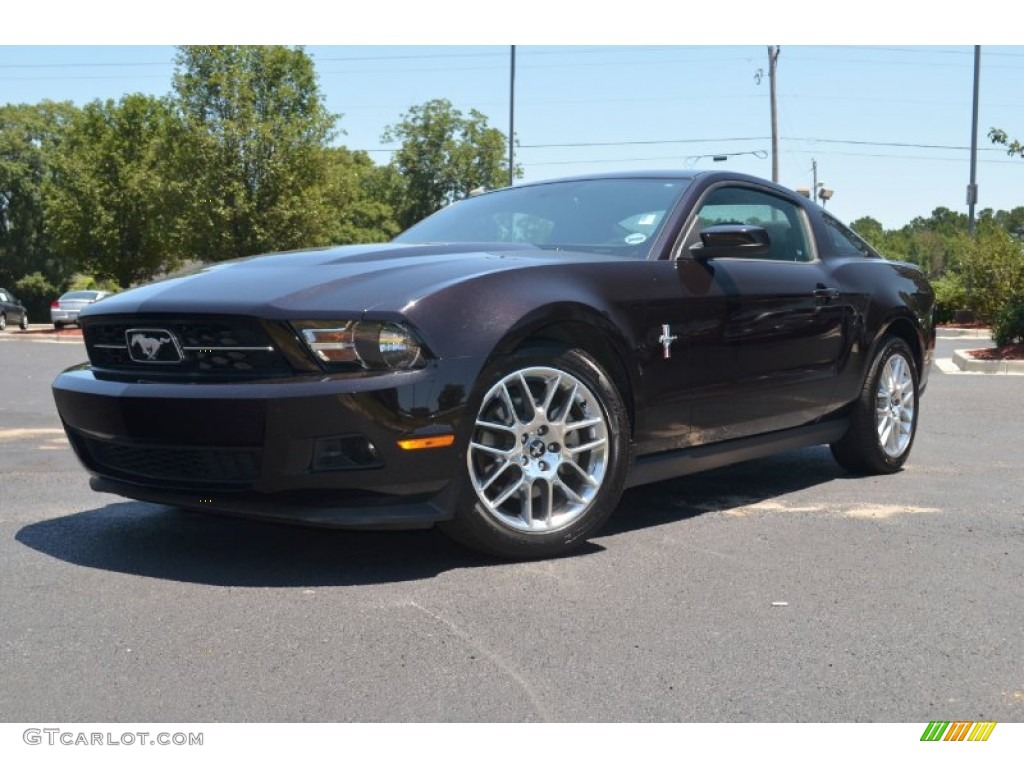 Lava Red Metallic 2012 Ford Mustang V6 Premium Coupe Exterior Photo #67230834