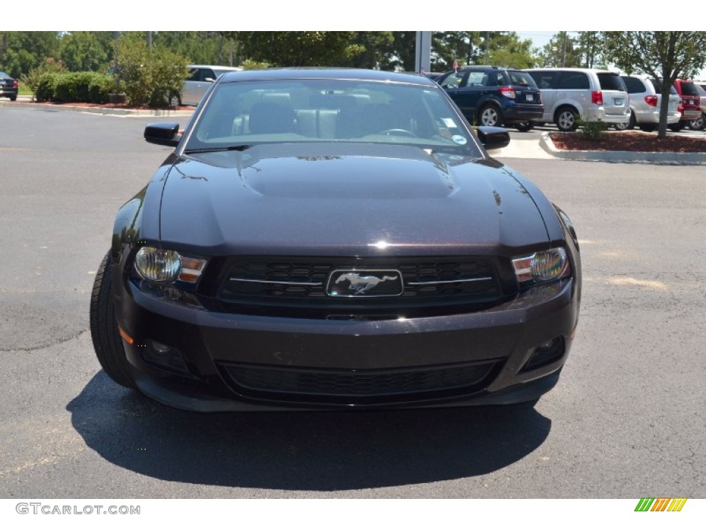 2012 Mustang V6 Premium Coupe - Lava Red Metallic / Charcoal Black photo #2