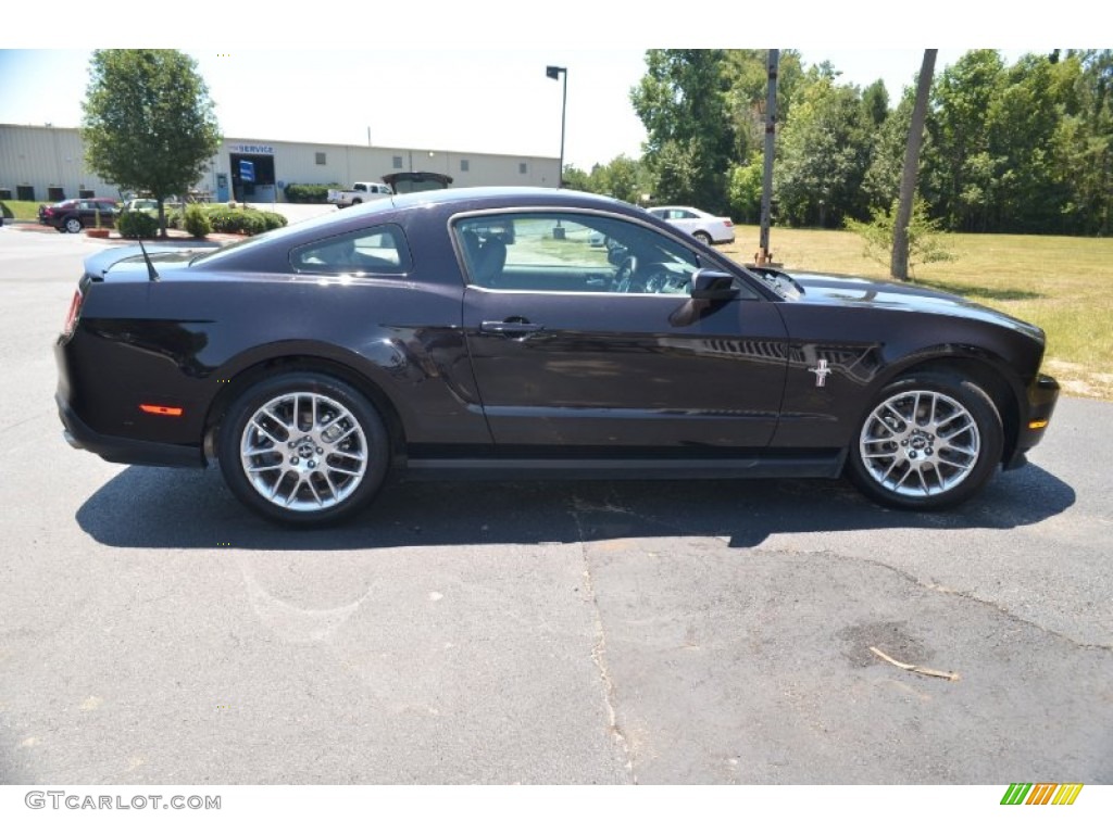 2012 Mustang V6 Premium Coupe - Lava Red Metallic / Charcoal Black photo #4