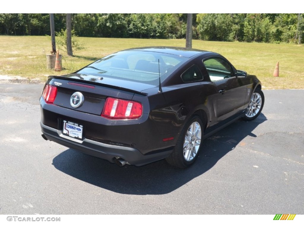 2012 Mustang V6 Premium Coupe - Lava Red Metallic / Charcoal Black photo #5