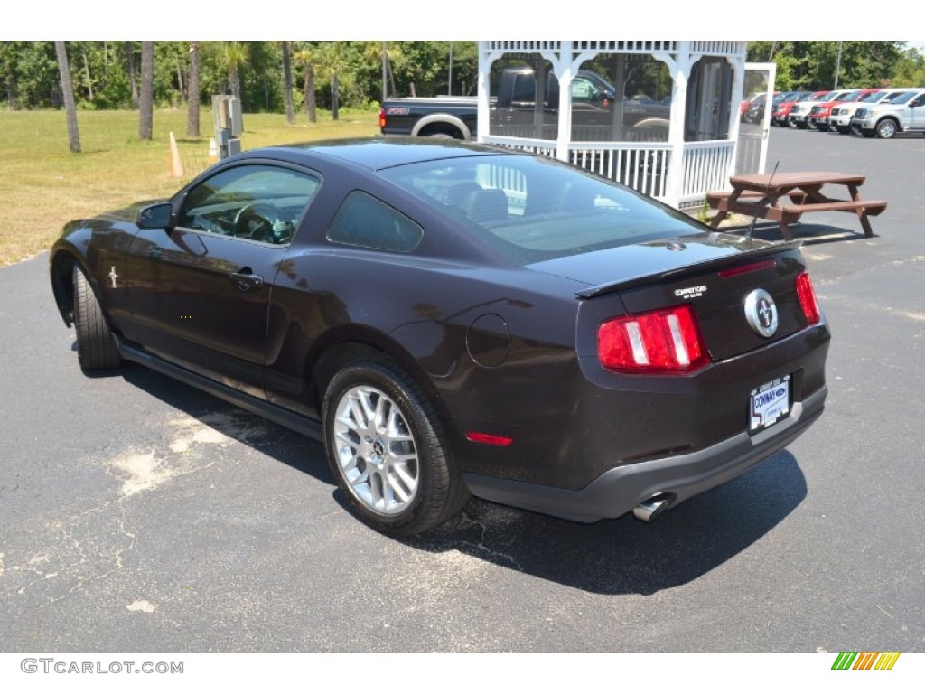 2012 Mustang V6 Premium Coupe - Lava Red Metallic / Charcoal Black photo #7