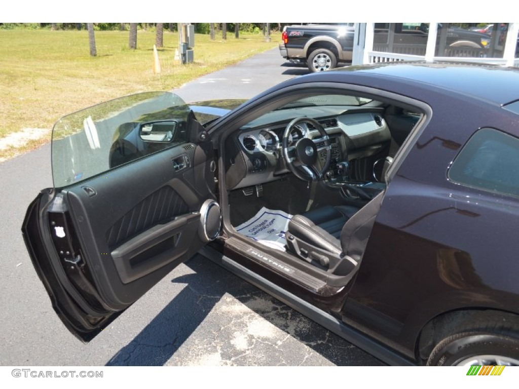 2012 Mustang V6 Premium Coupe - Lava Red Metallic / Charcoal Black photo #11