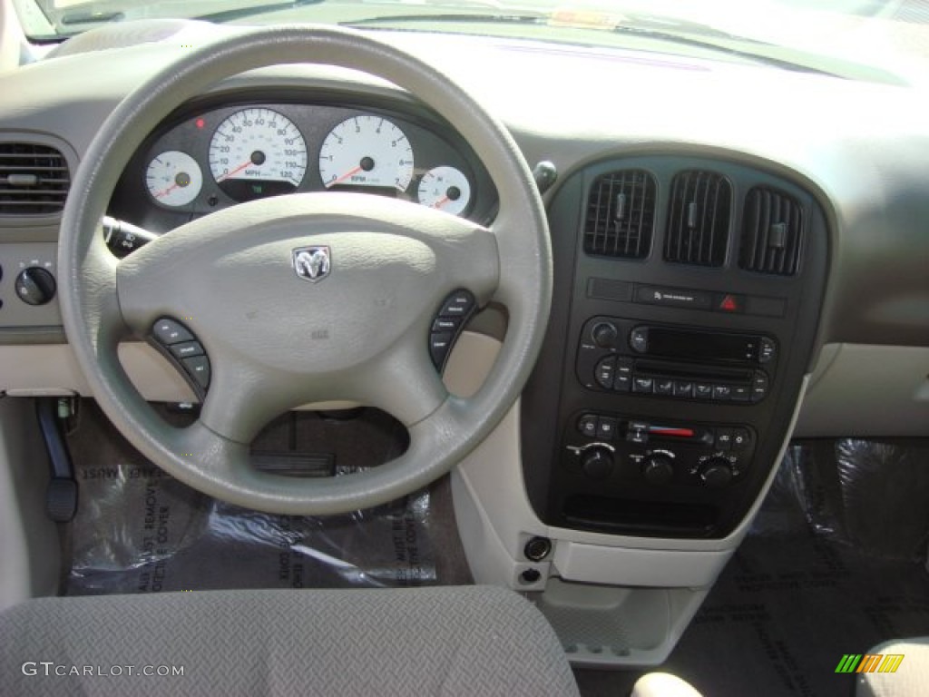 2007 Dodge Grand Caravan SE Medium Slate Gray Dashboard Photo #67230933