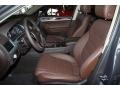 Saddle Brown 2012 Volkswagen Touareg VR6 FSI Lux 4XMotion Interior Color