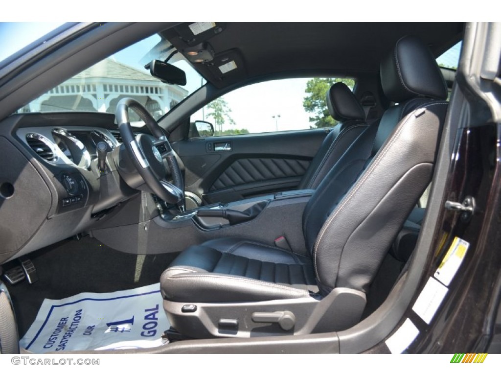 2012 Mustang V6 Premium Coupe - Lava Red Metallic / Charcoal Black photo #18