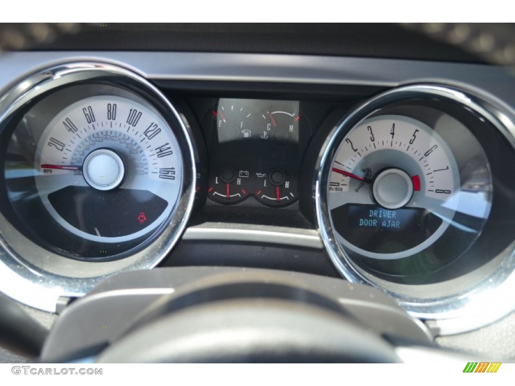 2012 Ford Mustang V6 Premium Coupe Gauges Photo #67231023