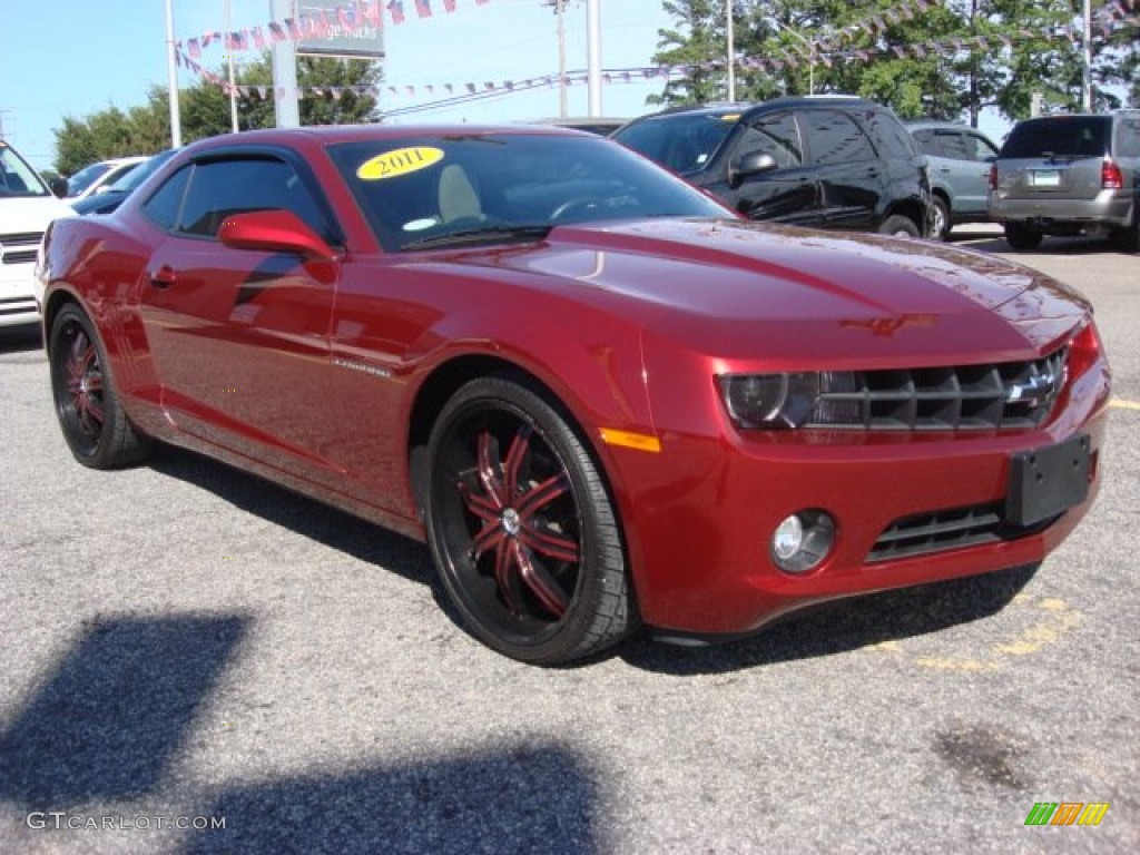 Red Jewel Metallic 2011 Chevrolet Camaro LT/RS Coupe Exterior Photo #67231239