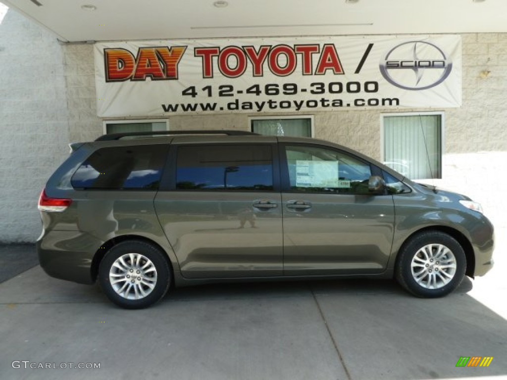 Cypress Green Pearl Toyota Sienna