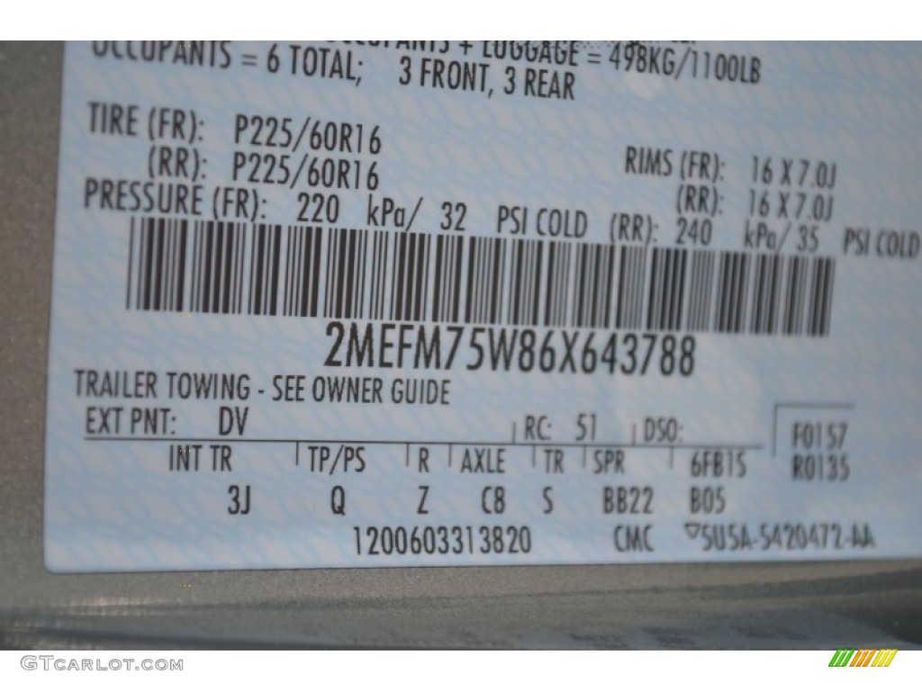 2006 Grand Marquis LS - Light Tundra Metallic / Medium Light Stone photo #30