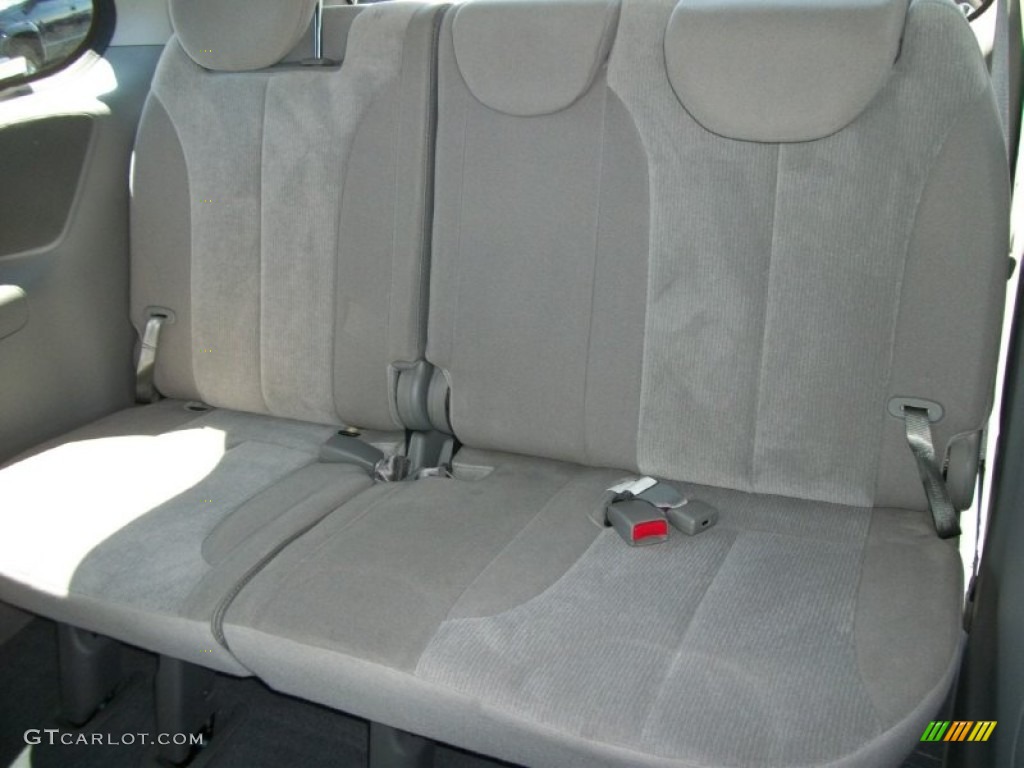 2012 Kia Sedona LX Rear Seat Photo #67234281