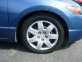 2007 Atomic Blue Metallic Honda Civic LX Coupe  photo #28