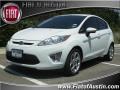 2011 Oxford White Ford Fiesta SES Hatchback  photo #1