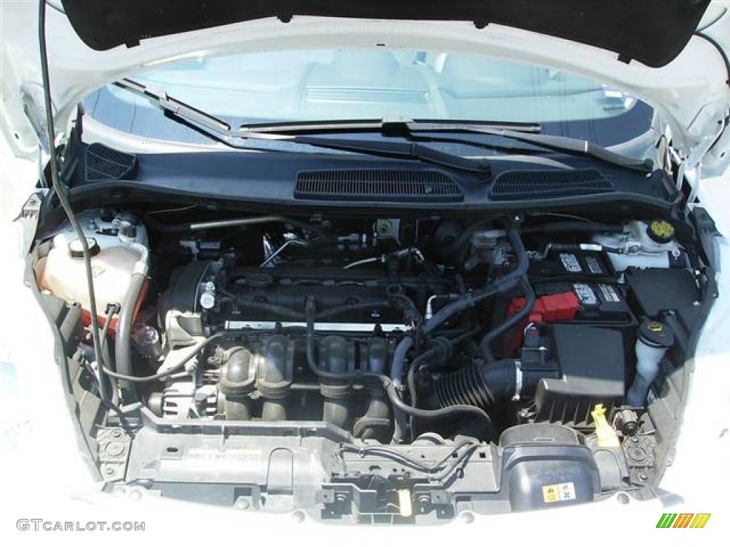2011 Ford Fiesta SES Hatchback 1.6 Liter DOHC 16-Valve Ti-VCT Duratec 4 Cylinder Engine Photo #67234935