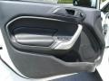 Cashmere/Charcoal Black Leather Door Panel Photo for 2011 Ford Fiesta #67235036