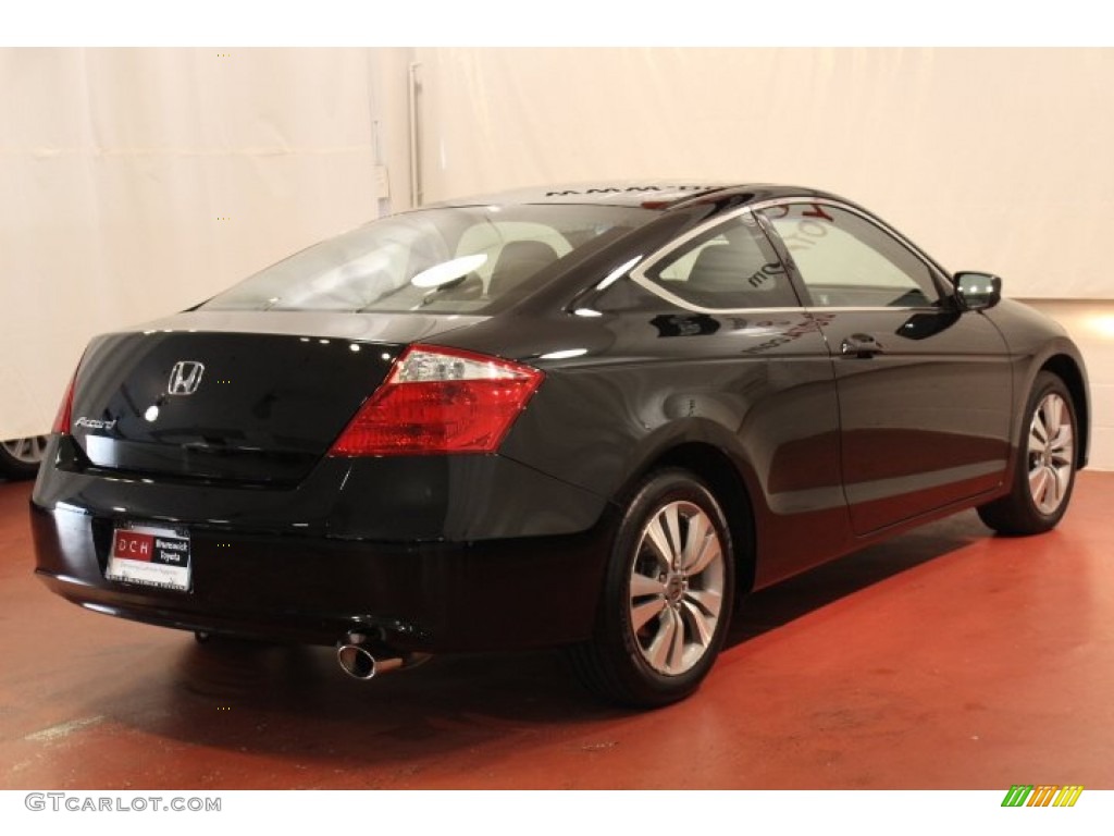 2009 Accord EX Coupe - Crystal Black Pearl / Black photo #6