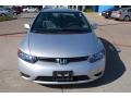 2007 Alabaster Silver Metallic Honda Civic LX Coupe  photo #2