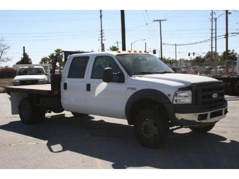 2007 Ford F450 Super Duty XL Crew Cab 4x4 Flat Bed Data, Info and Specs