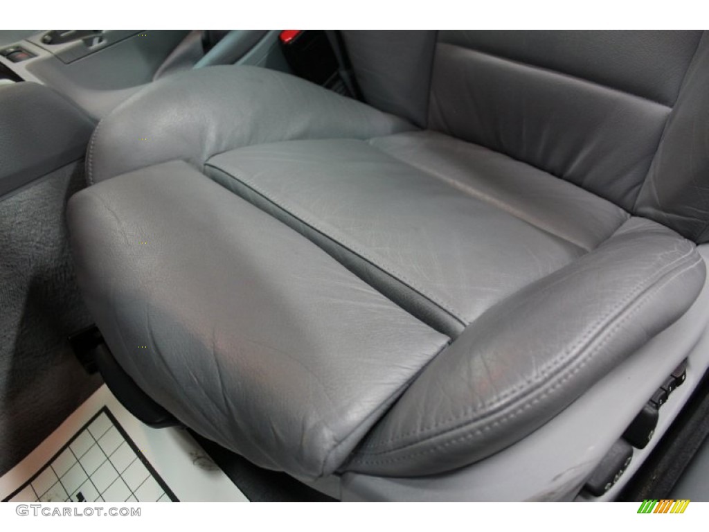 2002 3 Series 330i Coupe - Steel Grey Metallic / Sand photo #46