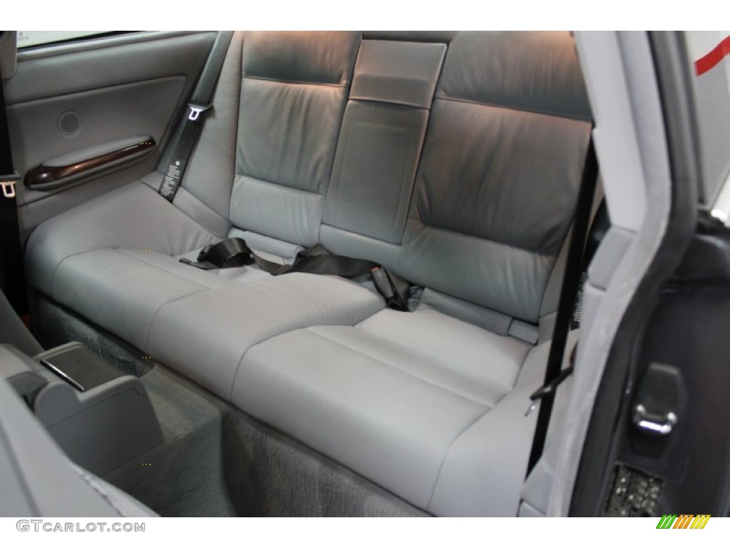 2002 3 Series 330i Coupe - Steel Grey Metallic / Sand photo #49