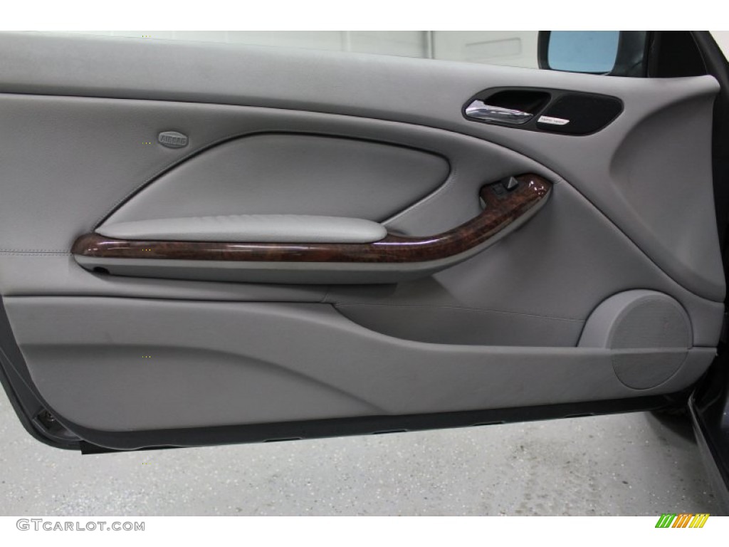2002 3 Series 330i Coupe - Steel Grey Metallic / Sand photo #53