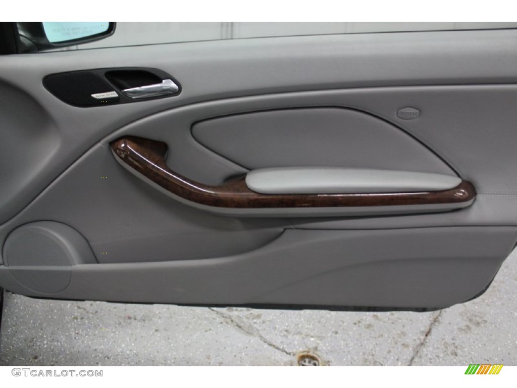 2002 3 Series 330i Coupe - Steel Grey Metallic / Sand photo #65