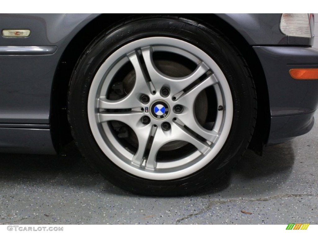 2002 3 Series 330i Coupe - Steel Grey Metallic / Sand photo #89