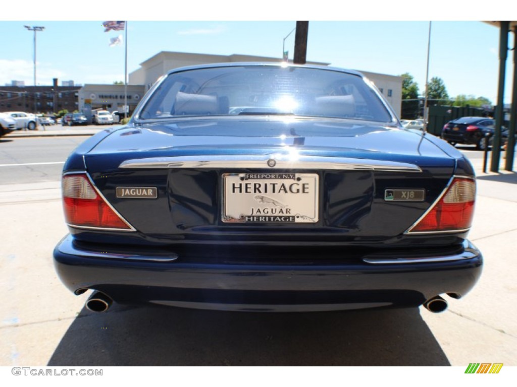 1999 XJ XJ8 - Sapphire Blue Metallic / Oatmeal photo #5