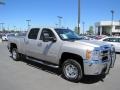 Silver Birch Metallic 2008 Chevrolet Silverado 2500HD LT Z71 Crew Cab 4x4