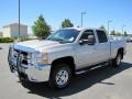 Silver Birch Metallic - Silverado 2500HD LT Z71 Crew Cab 4x4 Photo No. 3