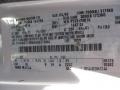 YZ: Oxford White 2005 Ford E Series Van E150 XLT Passenger Color Code