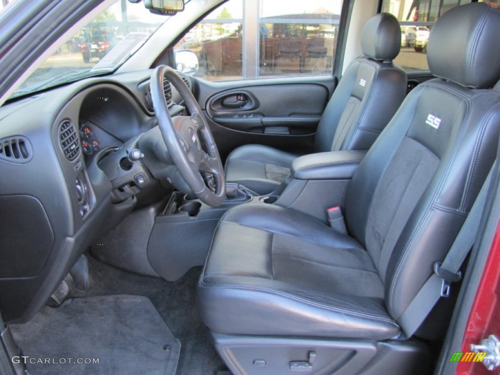 Ebony Interior 2009 Chevrolet Trailblazer Ss Awd Photo